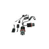Set 2 becuri LED Marker Angel Eyes auto compatibil BMW 80W alb canbus pentru faruri xenon Cod: A.E.2021