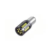 Set 2 becuri o faza T.N. BAU15S 84SMD Canbus 12V-24V nonpolar lumina  alba 1000 lumen  25W Cod: HH005