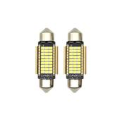Set 2 becuri sofit 41mm 27SMD 2016 12V Canbus Alb Cod: HL