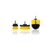 Set 3 perii curatat cu adaptare pentru  bormasina Cod:  FS-6153