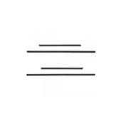 Set 4 bandouri usa compatibil Skoda Fabia I sedan 1999–2007 Cod: F-11