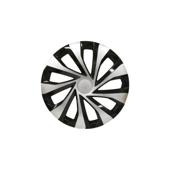 Set 4 capace roti negru / argintiu 16″ Cod: G-603