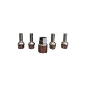 Set 4 prezoane antifurt M12x1.5  con rotund si cheie