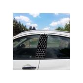 Set abtibild stalpi auto si geam auto design honey comb 50x25cm Cod: GZ-01