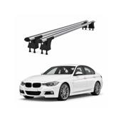 Set bare transversale aluminiu cu prindere in puncte fixe compatibile BMW Seria 3 F30 2012-2015 negre sau argintii Cod: 120101 Kit 201