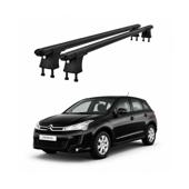 Set bare transversale aluminiu cu prindere in puncte fixe compatibile Citroen C4 2004-2010 negre sau argintii Cod: 120101 Kit 201