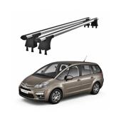 Set bare transversale aluminiu cu prindere in puncte fixe compatibile Citroen C4 Picasso Mk1 2006-2013 negre sau argintii Cod: 120101 Kit 201