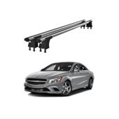 Set bare transversale aluminiu cu prindere in puncte fixe compatibile Mercedes CLA C117 2013-2019 negre sau argintii Cod: 120101 Kit 204
