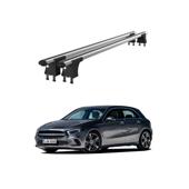 Set bare transversale aluminiu cu prindere in puncte fixe compatibile Mercedes Clasa A W177 2018-> negre sau argintii Cod: 120101 Kit 204