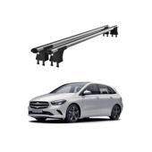 Set bare transversale aluminiu cu prindere in puncte fixe compatibile Mercedes Clasa B W247 2018-> negre sau argintii Cod: 120101 Kit 204