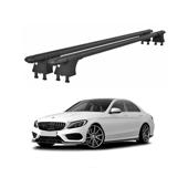 Set bare trans.cu prindere in puncte fixe Mercedes Clasa C W205 2014-> negre sau argintii Cod: 120101 Kit 203