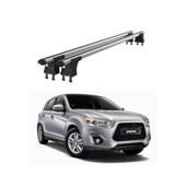 Set bare transversale aluminiu cu prindere in puncte fixe compatibile Mitsubishi ASX I 2010-2013 negre sau argintii Cod: 120101 Kit 202