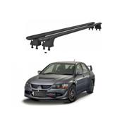 Set bare transversale aluminiu cu prindere in puncte fixe compatibile Mitsubishi Lancer VII 1995-2000 negre sau argintii Cod: 120101 Kit 202