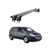 Set bare transversale aluminiu cu prindere in puncte fixe compatibile Opel Zafira B 2005-2012 negre sau argintii Cod: 120101 Kit 201