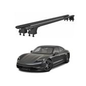 Set bare transversale aluminiu cu prindere in puncte fixe compatibile Porsche Taycan 2019-> negre sau argintii Cod: 120101 Kit 202
