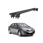 Set bare trans. cu prindere in puncte fixe Renault Megane II 2002-2010 negre sau argintii Cod: 120101 Kit 201