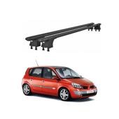 Set bare transversale aluminiu cu prindere in puncte fixe compatibile Renault Scenic II 2003-2008 negre sau argintii Cod: 120101 Kit 201