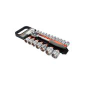 Set chei tubulare hexagonale auto 1/2 inch 19 piese cu clichet 72T Cod: 58634