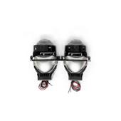 Set lupe LED far 12V 2 faze 6000K 7000lm Cod: LX-W03