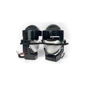 Set lupe LED far 12V 2 faze 6000K 7000lm Cod: LX-W03