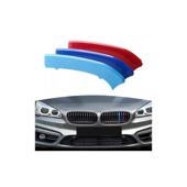 Set ornamente dungi grila BMW Seria 2 2014-2021 F45 F46 varianta grila 10 lamele  Cod: CT-GS-070 TIP B