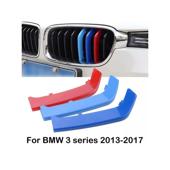 Set ornamente dungi grila BMW Seria 3 2011-2019 F30 F31  varianta grila 8 lamele  Cod: CT-GS-077 TIP A