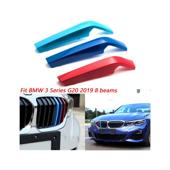 Set ornamente dungi grila BMW Seria 3 2022-prezent G20 G21 G28 LCI   Cod: CT-GS-059 TIP A