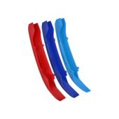 Set ornamente dungi grila fata auto compatibile BMW X1 VFL F48 2015-06/2019  Cod: CT-GS-096 TIP A