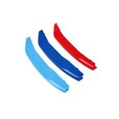 Set ornamente dungi grila fata BMW X5 E53 1999-2006 pentru grila cu 7 bare Cod: CT-GS-091 TIP B