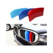 Set ornamente dungi grila fata  BMW X5 F15 X6 F16 2015-2018 varianta grila 7 lamele  Cod: CT-GS-081 TIP A