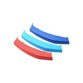 Set ornamente dungi grila fata BMW X6 E71 2008-2014 Cod: CT-GS-099 TIP A