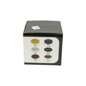 Set slefuire si polisare 125 mm Velcro cu bureti pad lana discuri abrazive si adaptor M14 9 piese  Cod: DISVF44