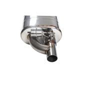 Set toba sport evacuare auto cut off valve cu telecomanda 63 mm reglaj sunet inox stanga dreapta Cod: FM01-63mm