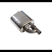 Set toba sport evacuare auto cut off valve cu telecomanda 63 mm reglaj sunet inox stanga dreapta Cod: FM01-63mm