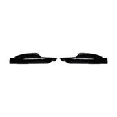 Spoiler prelungire bara fata BMW Seria 3 E90 LCI bara standard fara Pachet M 2008-2012 ABS negru Piano Cod: LSP3024