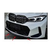 Spoiler prelungire bara fata BMW Seria 3 G20 cu pachet M Facelift 2022-> ABS negru Piano Cod: LSP3031