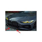 Spoiler prelungire bara fata BMW Seria 4 G22 cu pachet M 2020-> compatibil Facelift si Non Facelift 2024 ABS negru Piano Cod: LSP3033