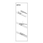 Stergator parbriz sofer FORDC-MAX II12/2010➝ COD:ART51 28