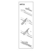 Stergator parbriz sofer RENAULT VEL SATIS MPV 06/2002➝ COD:ART33 26