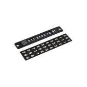 Suport afisaj numar telefon parcare temporara Cod: FS-19023