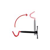 Suport de perete pliabil pentru bicicleta, capacitate 30 kg Cod: BAG102