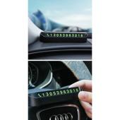 Suport numar telefon retractabil Negru Cod: 103526