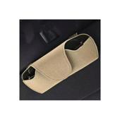 Suport ochelari premium prindere cleme parasolar bej Cod: FS-19007