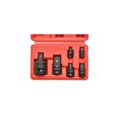 Trusa adaptoare antrenor clichet tubulare patrat 1/4 3/8 1/2 3/4 inch set 6 piese Cod: DISTS90