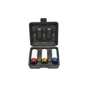Trusa chei tubulare impact pentru prezoane roti 17mm 19mm 21mm patrat 1/2 inch Cod: BK78696