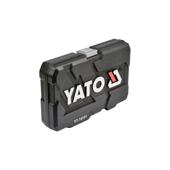 Trusa chei tubulare si biti auto 1/4 56 piese Yato Cod: YT-14501