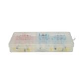 Trusa conectori termocontractabili cu cositor 0.25-6 mm² Leader 100 bucati Cod: BK92918