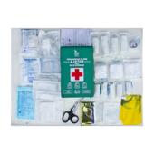 Trusa sanitara prim ajutor Kraftmann DIN 13157:2021 avizata A.N.M.D.M.R. pentru spatii interioare cu suport montare