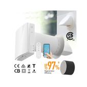 Ventilator inteligent WiFi cu recuperare de caldura si senzor de umiditate 220V Cod: AV-TTW5-W HU