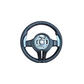 Volan sport piele compatibil BMW Seria 5 E60/E61, Seria 6 E63/E64 pana la 09/2005  Cod: OCH-17